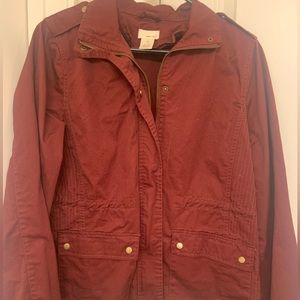 Wet Seal Maroon Jacket. Size Medium